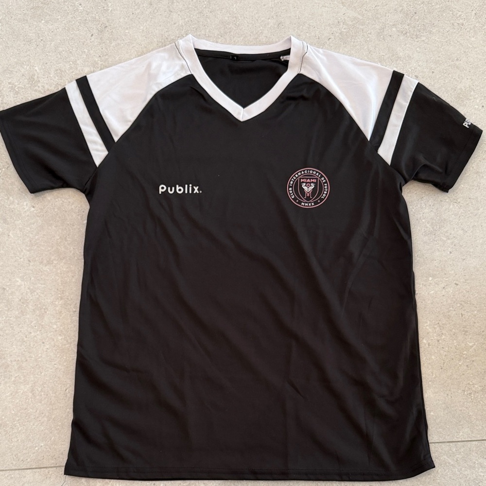 Inter Miami Black and White Fan Shirt